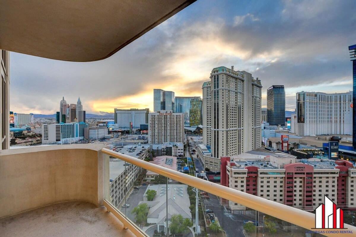 Mgm Signature-18-701 1Br2Ba Strip View Balcony Las Vegas Exterior foto